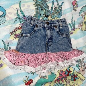 Vintage Bandana Levi’s Orange Tab Skirt